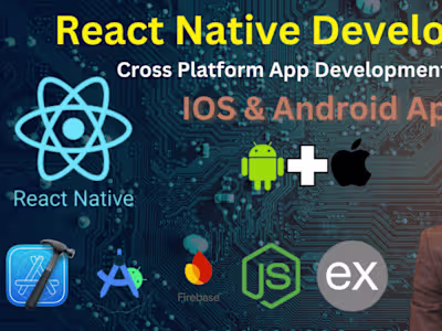 React Native mobile app for iOS and Android