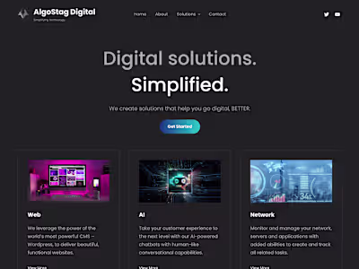 AlgoStag Digital (Website)