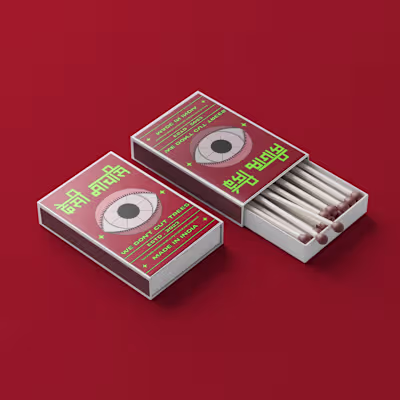 Desee Matches - Packaging and Social Media