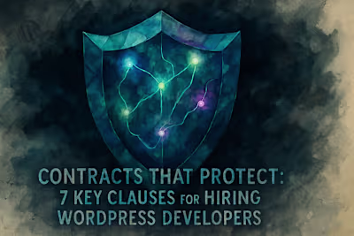 Contracts That Protect: 7 Key Clauses for Hiring WordPress Developers