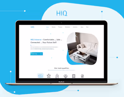 Hiq-Home.com Redesign on Behance