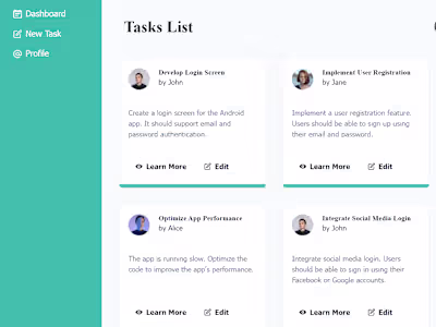 Tasks App