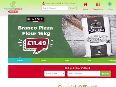 Freshways Click and Collect - Wholesale Cash and Carry UK