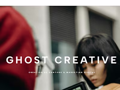 Ghost Creative | Création de contenu & Marketing