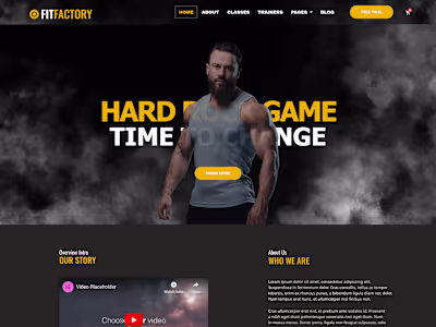 WordPress E-commerce's website design from scratch