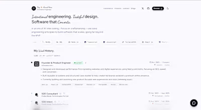 Subtle Design interaction portfolio