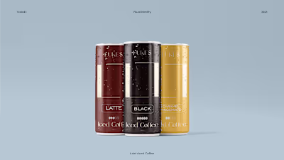 Iced Coffee | Visual Identity on Behance