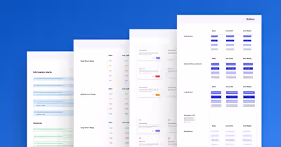 Design System Setup and UI Overhaul - Omnify