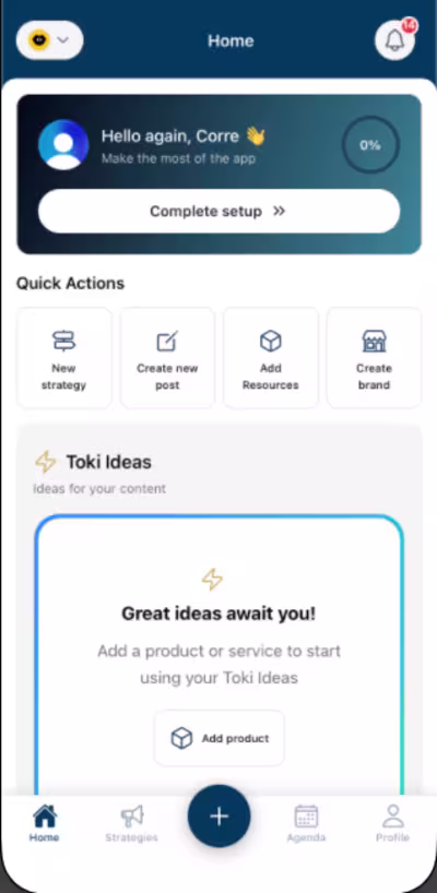 (IOS/Android APP) AI-powered content creation