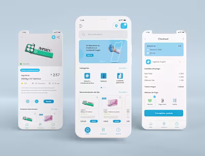 Flutter app for an e-commerce platform.