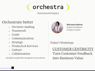 Customer Feedback Workshop 