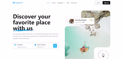 Travel Agent Bay Frontend Slicing