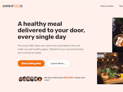 Omnifood - Never cook again!