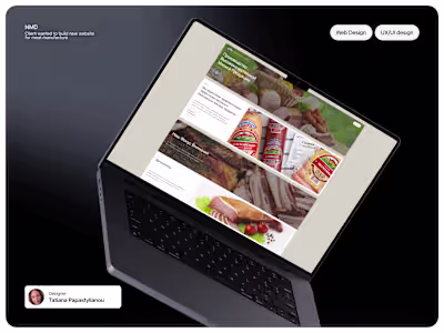 Webdesign project. Fin more here (https://www.behance.net/ga...
