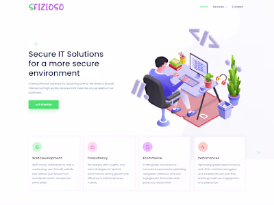 Full Website Built And Designed With Next.js