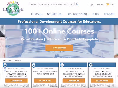 Updates and Improvements for Online Education Site
