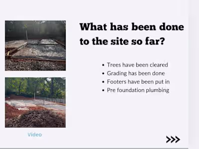 New Construction Fundraising Pitch Deck