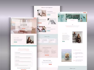 Britt Virtual Assistant Modern Website Development