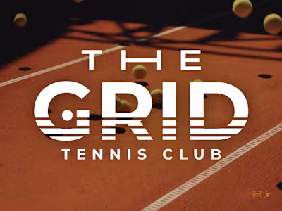  THE GRID TENNIS CLUB | BRAND IDENTITY DEVELOPMENT