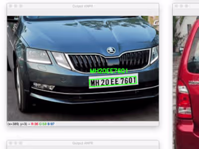 Number Plate Detection