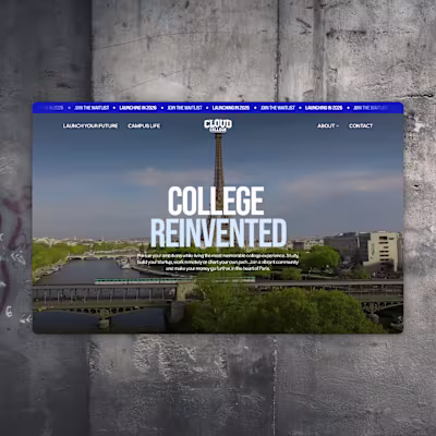 Cloud College Web Design & Development