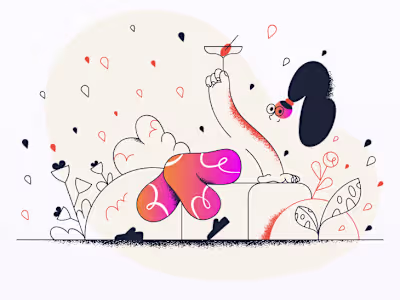 Illustrations, icons and other designs 