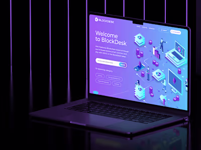 Blockdesk :: Behance