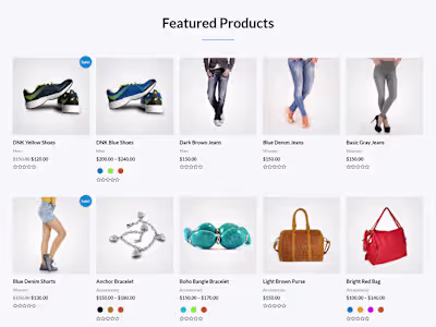 E-commerce application