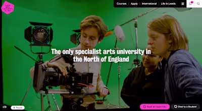 Leeds Arts University build