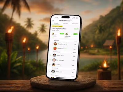 Fantasy Tribes – Mobile UI/UX Design