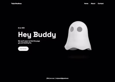 404 Error Page