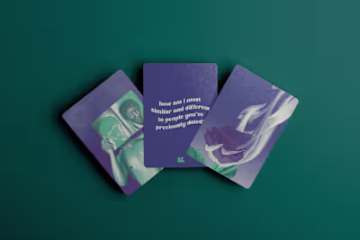 Small Talk - a conversational card game