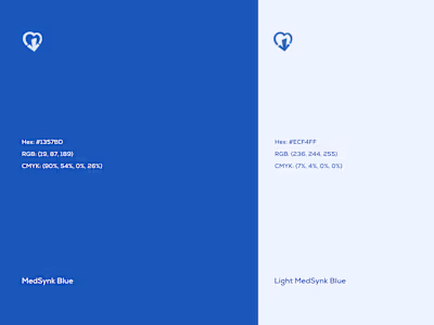 MedSynk’s visual language lives where clarity meets care. Cl...