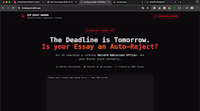 Essay Roaster & Ranker App