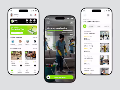 Cleaning Service App