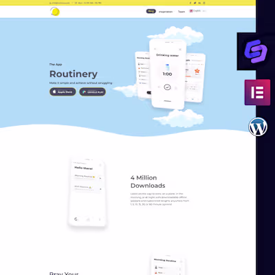 AppVantage WordPress App Business Website