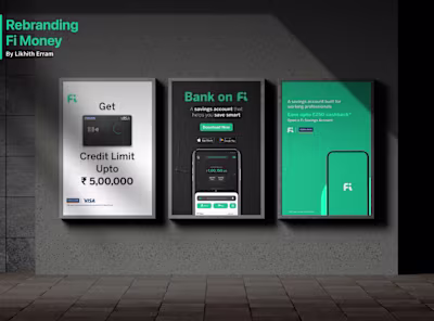 Fi Money - Rebranding by Likhith Erram