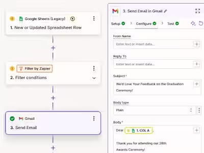 Streamlined Event Feedback Automation