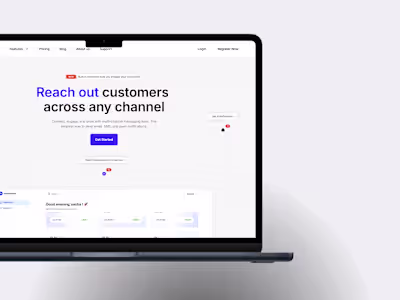 NeoDeliver – Multi-Channel Communication Website Redesign