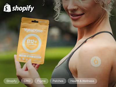 VytaDose Shopify Store Design and Development