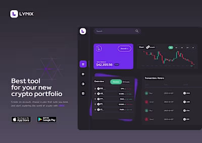 Crypto Wallet App Design (concept)
