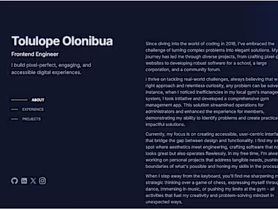 Business Portfolio Website