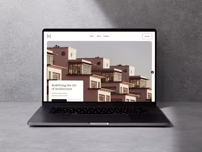 North Architecture - Framer Template Set Up Example Project