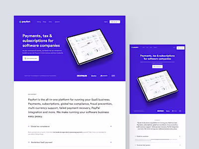 SaaS Website Design