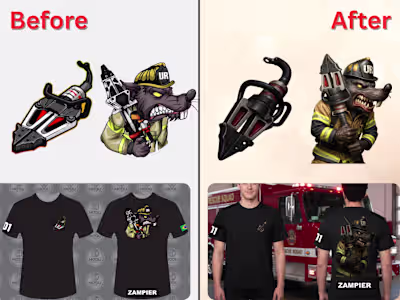 Brand Evolution: Creating a Realistic and Detailed 3D Mascot