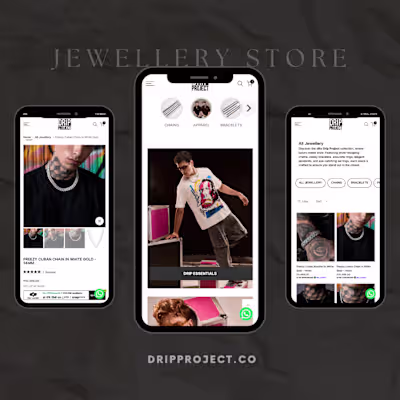 Sunil Shetty’s Luxury Jewellery Brand – Website Development