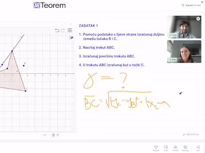 Online tutoring platform @ Teorem.co
