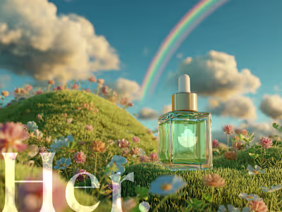 AI Driven Landscapes and Skincare Visuals