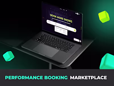 Music Marketplace for artists and venues to book performances