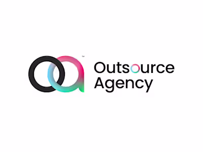 OA - Outsource Agency Logo & Identity